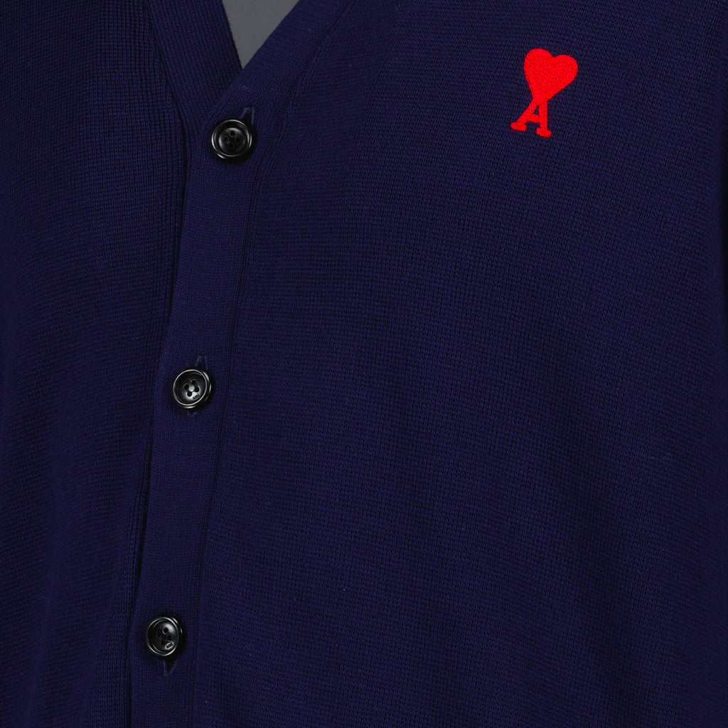 Maille Cardigan Ami de Coeur Ami PARIS Bleu Homme