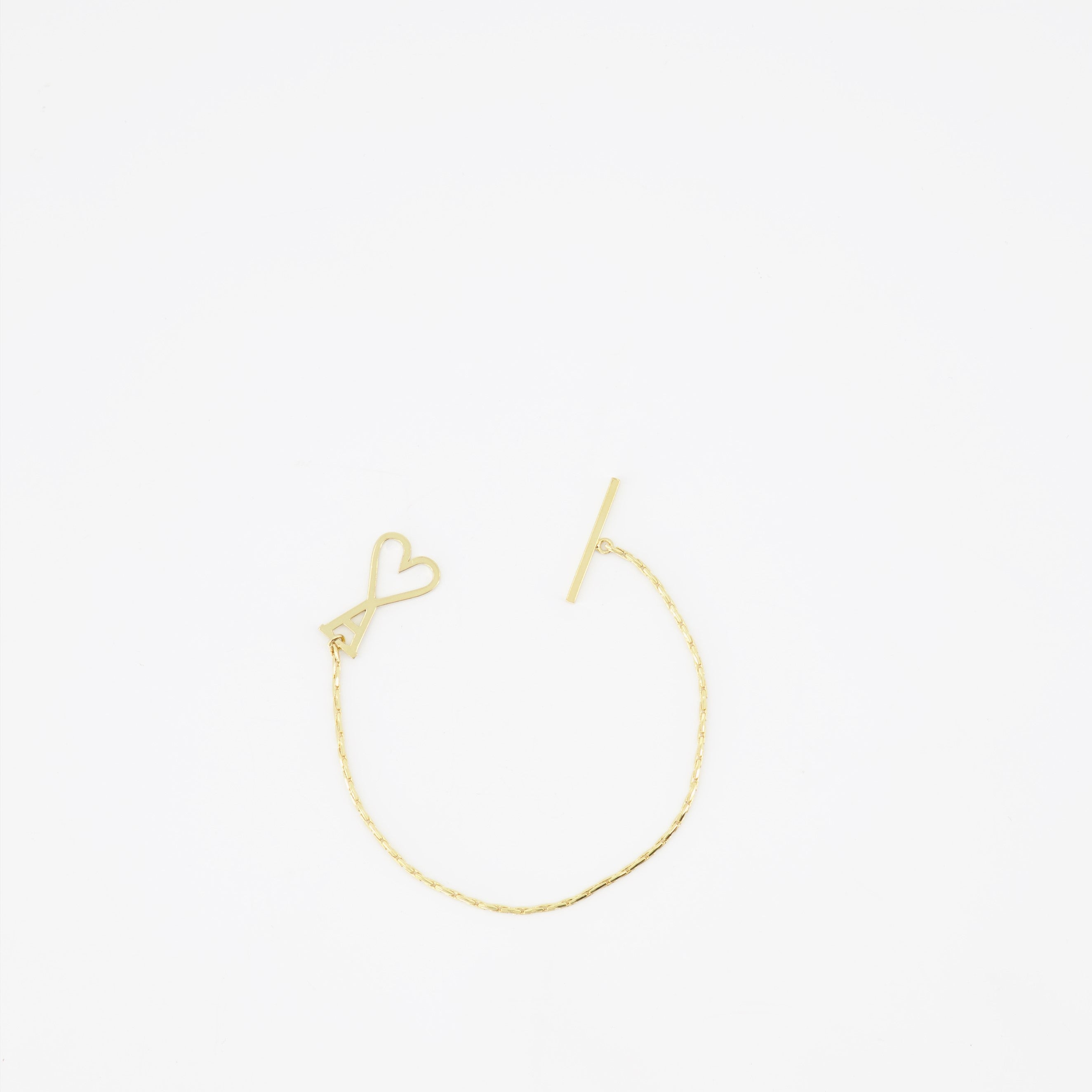 Schmuck Bracelet chaîne Ami PARIS Gold Unisex