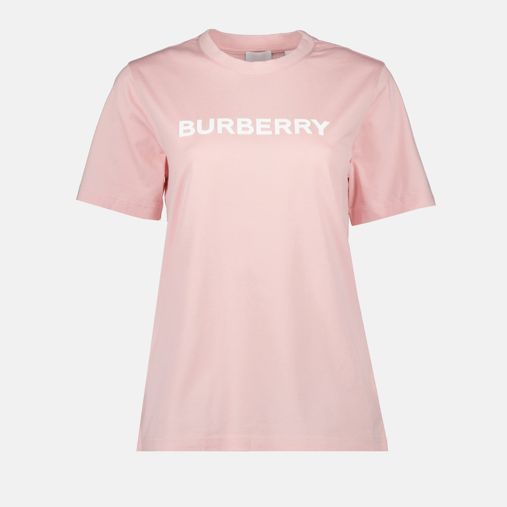 T-shirts T-shirt à logo Burberry Rose Femme