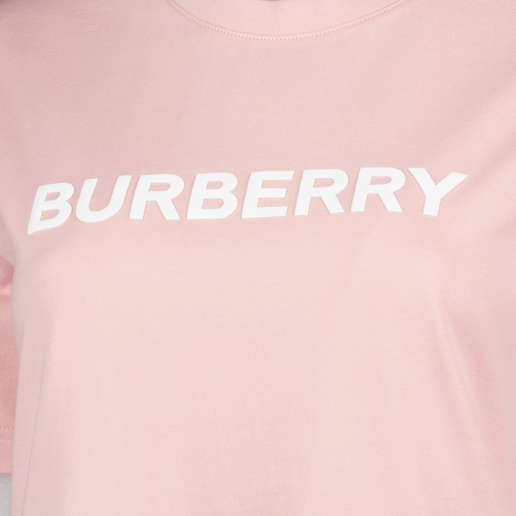 T-shirts T-shirt à logo Burberry Rose Femme