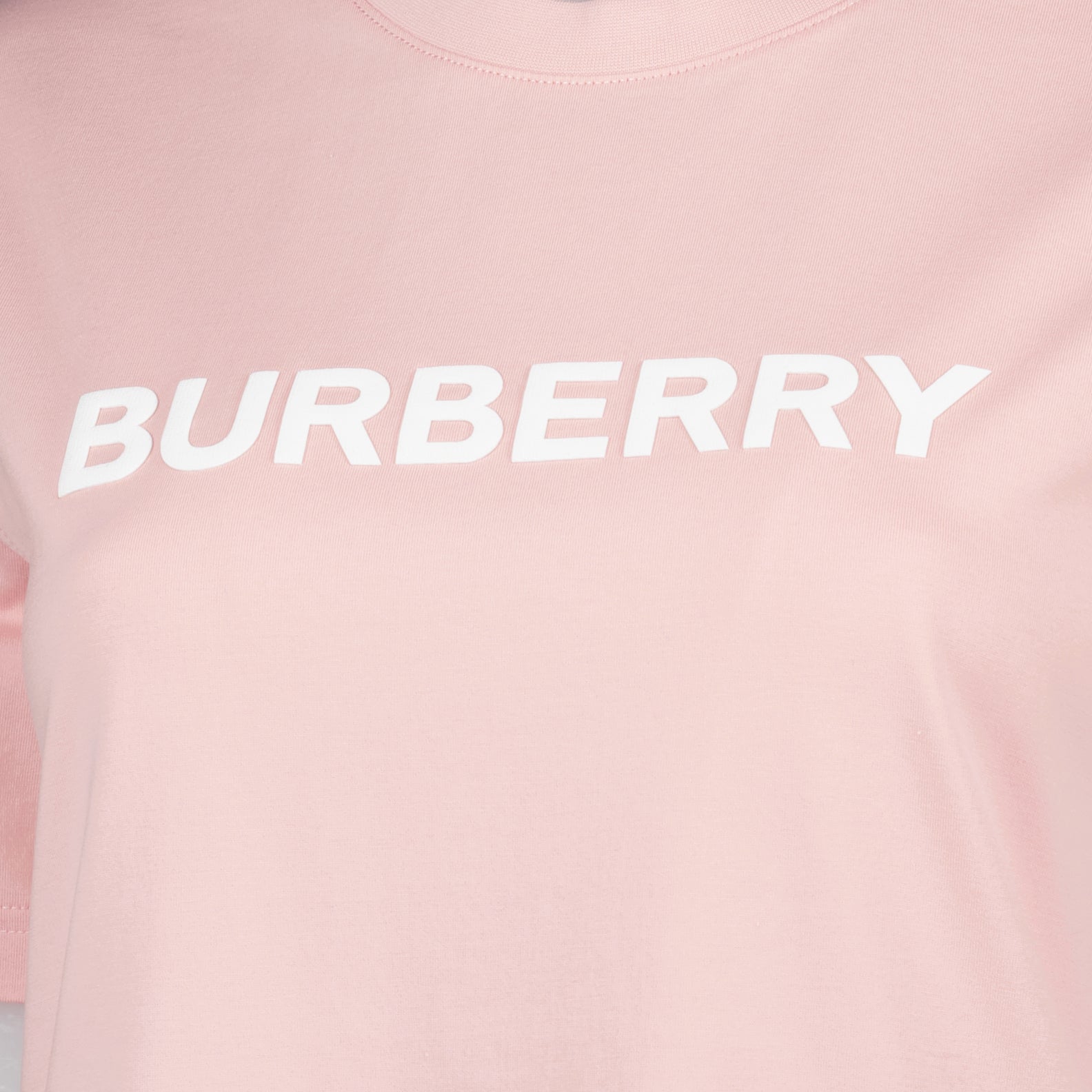 T-shirts T-shirt à logo Burberry Rose Femme