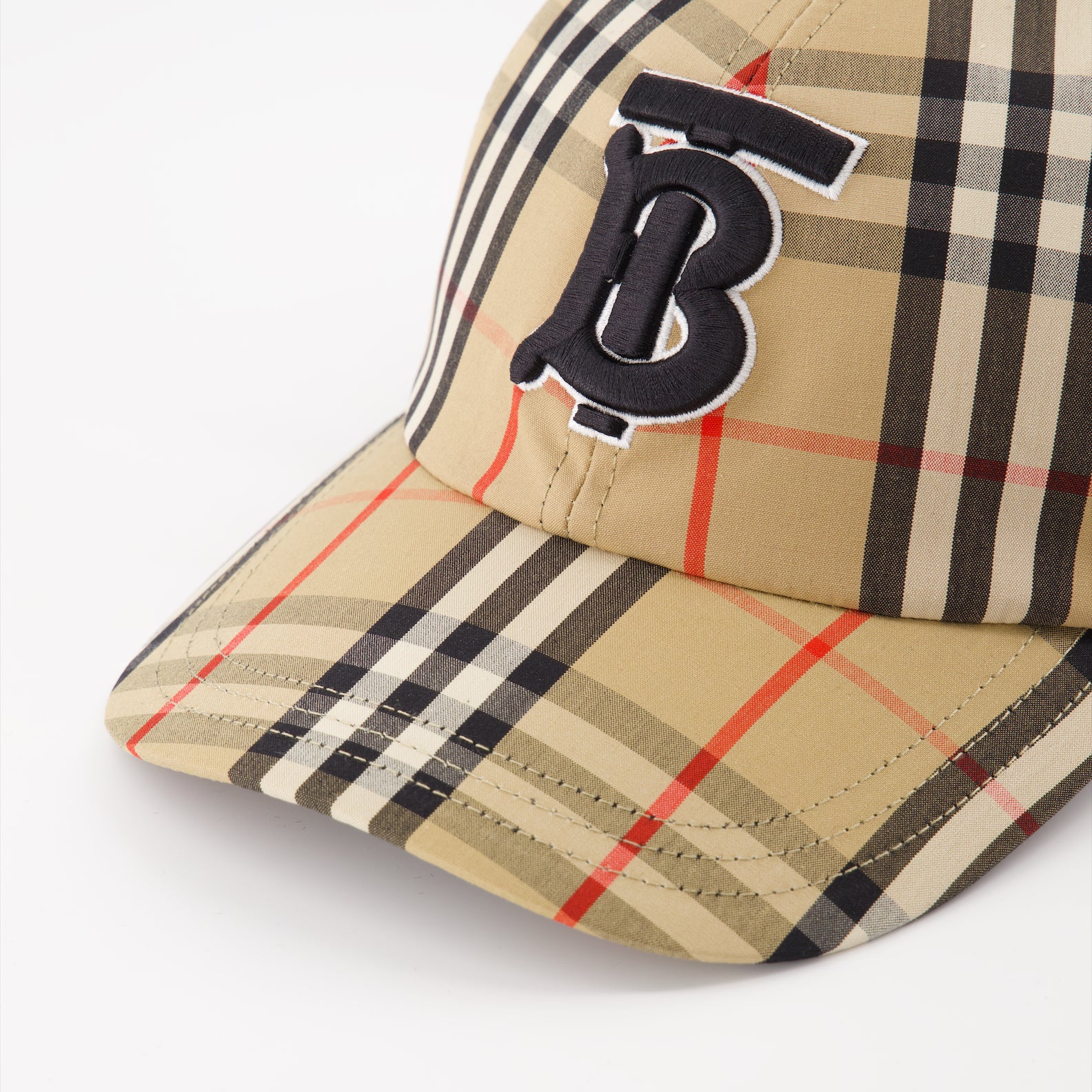 Chapeaux, casquettes et bonnets Casquette TB Burberry Beige Unisexe