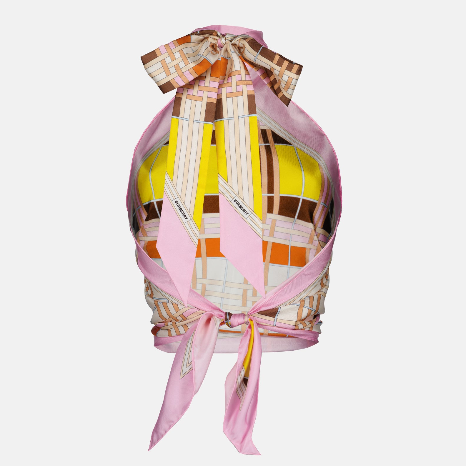 Tops Top en soie Burberry Rosa Femme