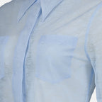 Camisas Chemise ajourée Victoria Beckham Azul Femme