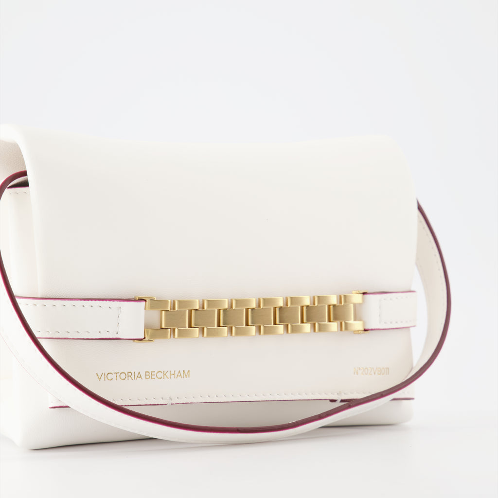 Bolsos de mano y al hombro Pochette Chain Victoria Beckham Blanco Femme