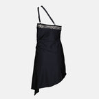 Vestidos Robe asymétrique Coperni Preto Femme