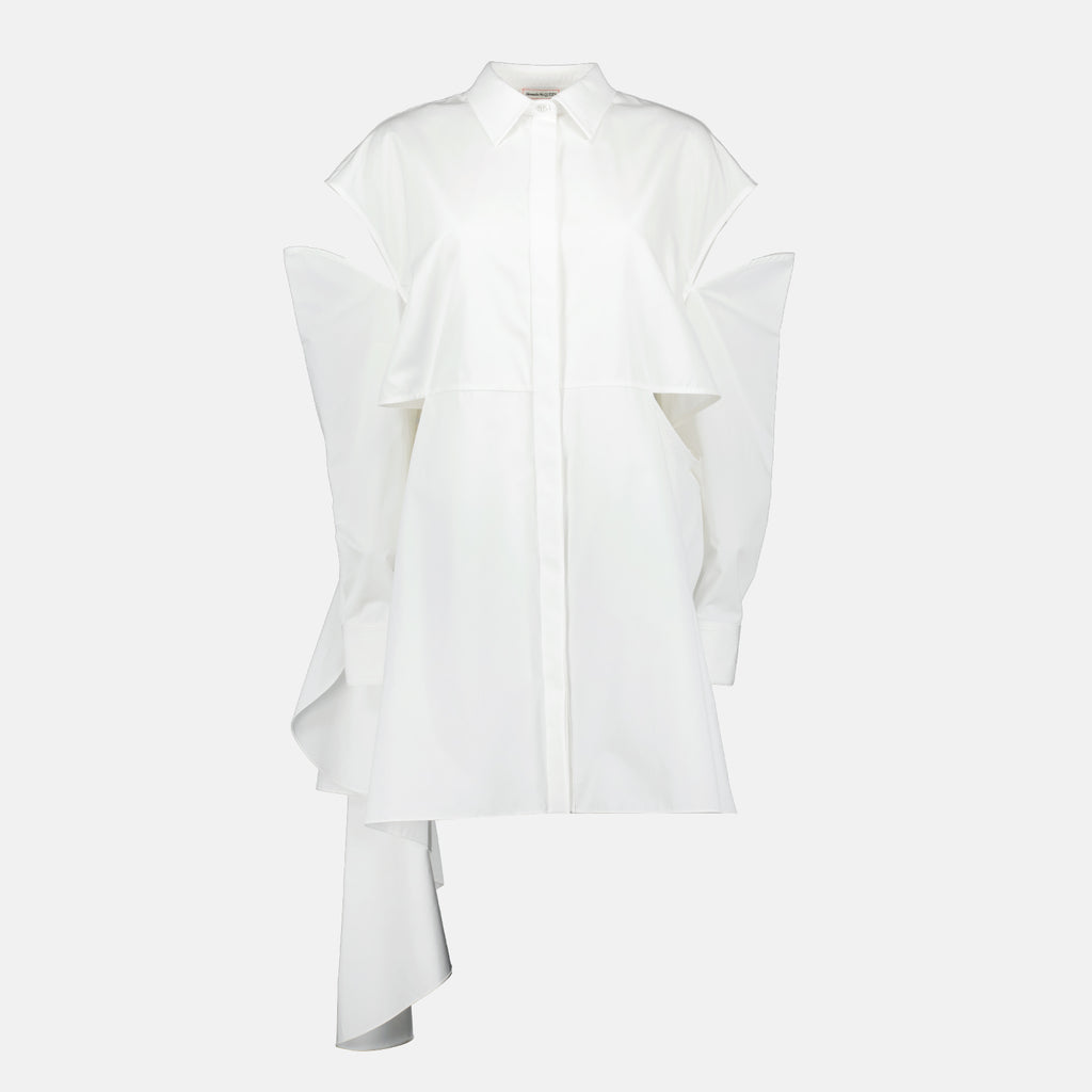 Vestidos Vestuário Camisola Alexander McQueen Branco Femme