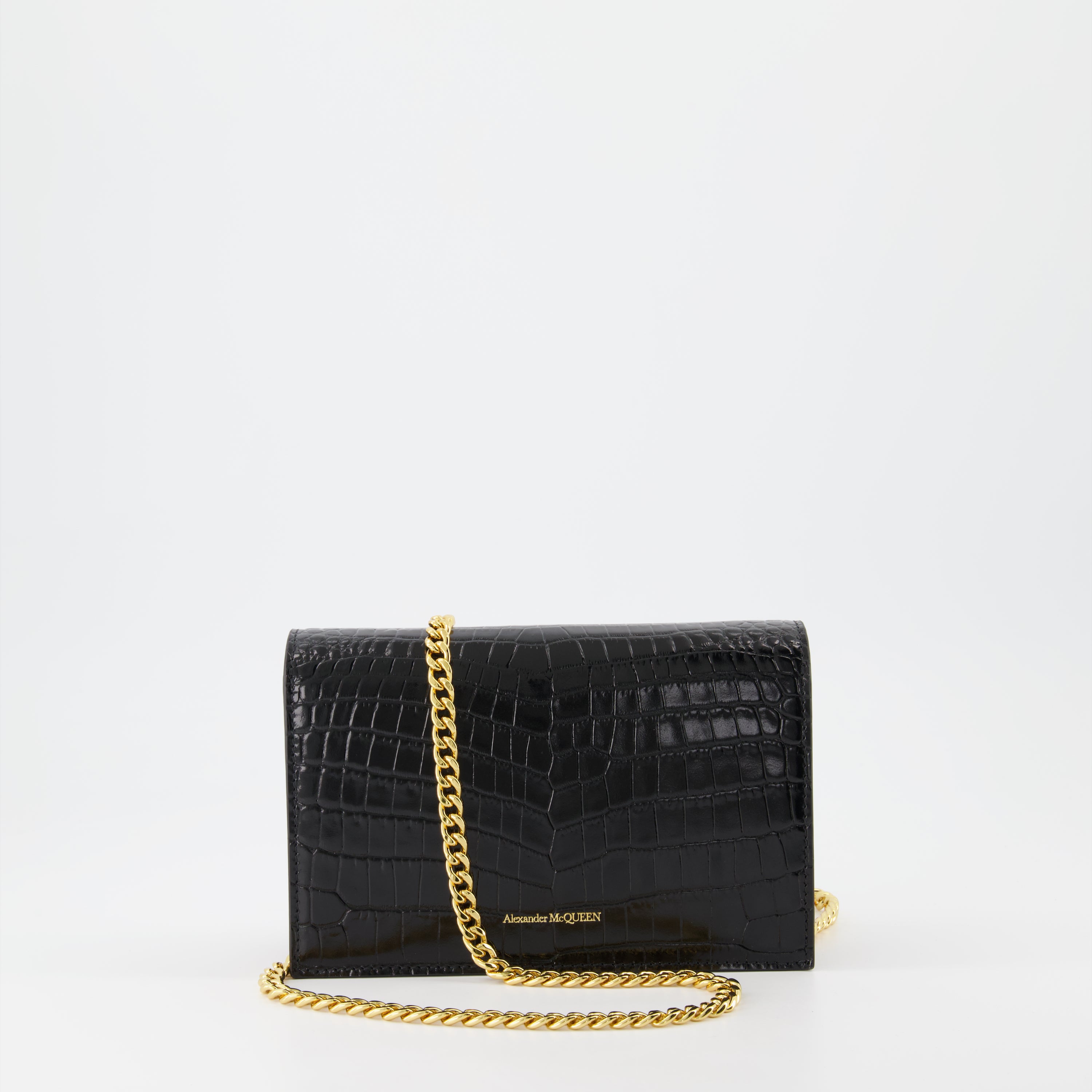 Bolsos bandolera Sac Skull Alexander McQueen Negro Femme