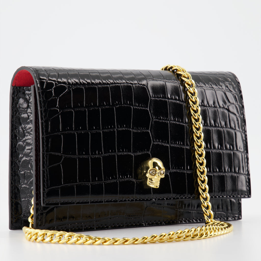 Bolsos bandolera Sac Skull Alexander McQueen Negro Femme