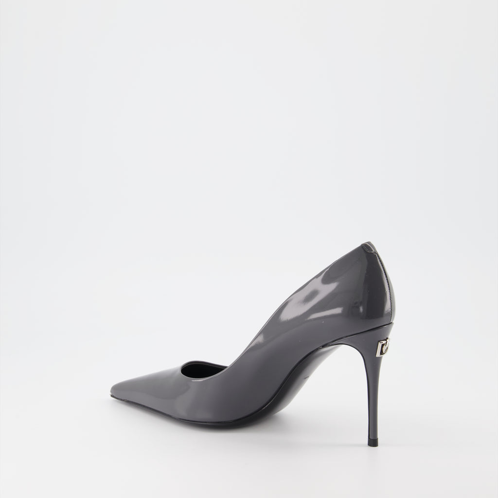 Escarpins Escarpins en cuir Dolce & Gabbana Gris Femme