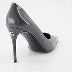Escarpins Escarpins en cuir Dolce & Gabbana Gris Femme