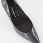 Escarpins Escarpins en cuir Dolce & Gabbana Gris Femme