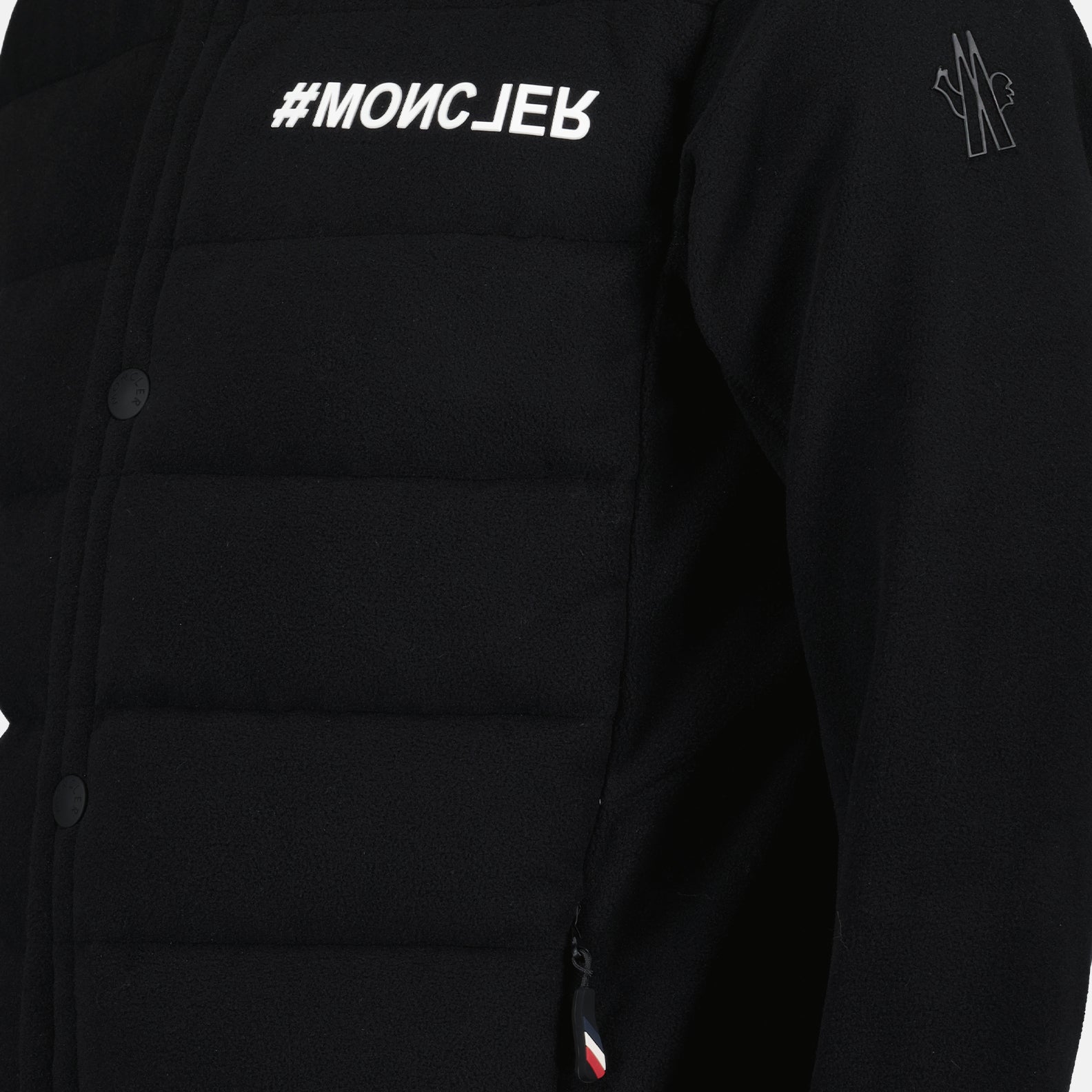 Vestes Sweat zippé Moncler Grenoble Noir Homme