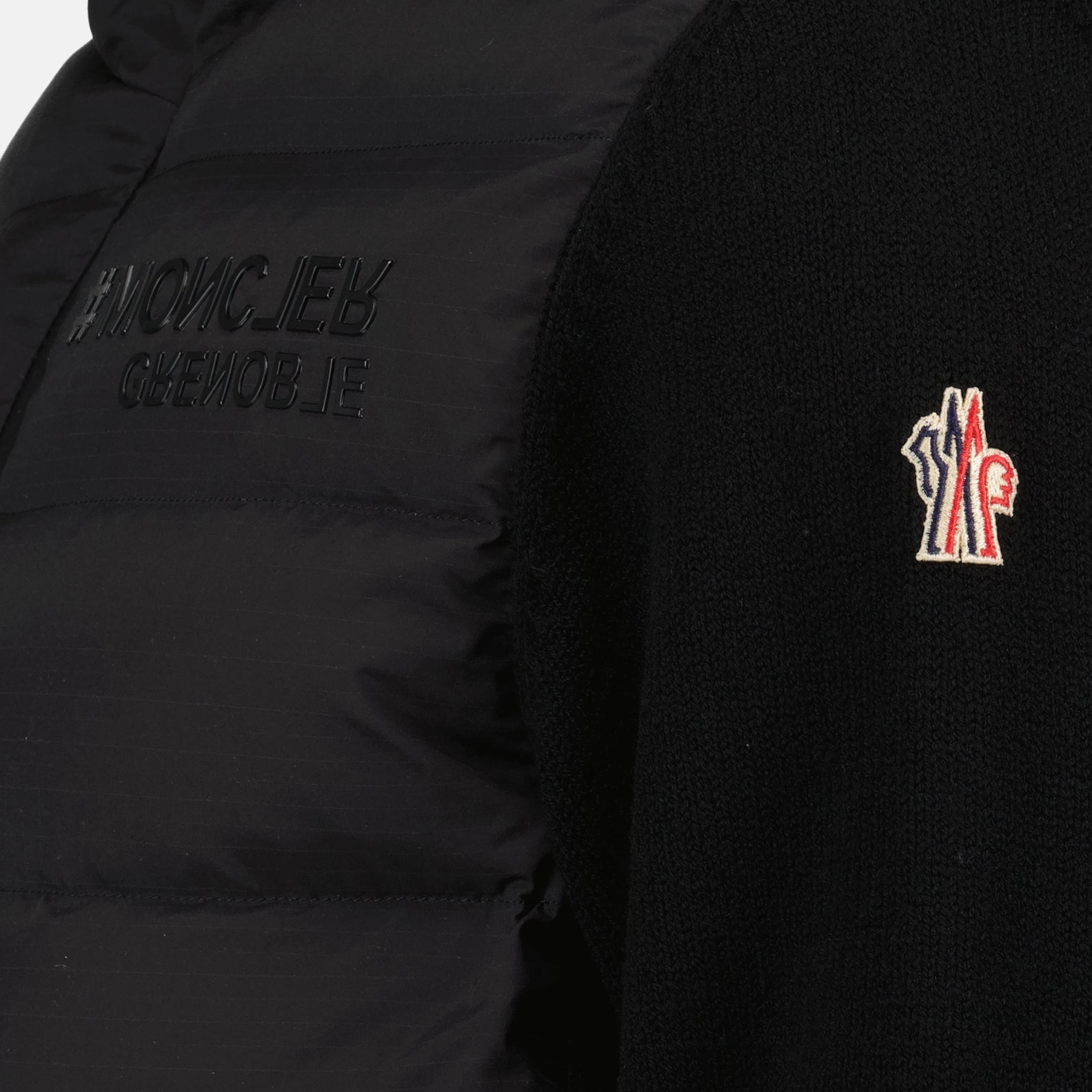 Jackets Bi-material jacket Moncler Grenoble Black Homme