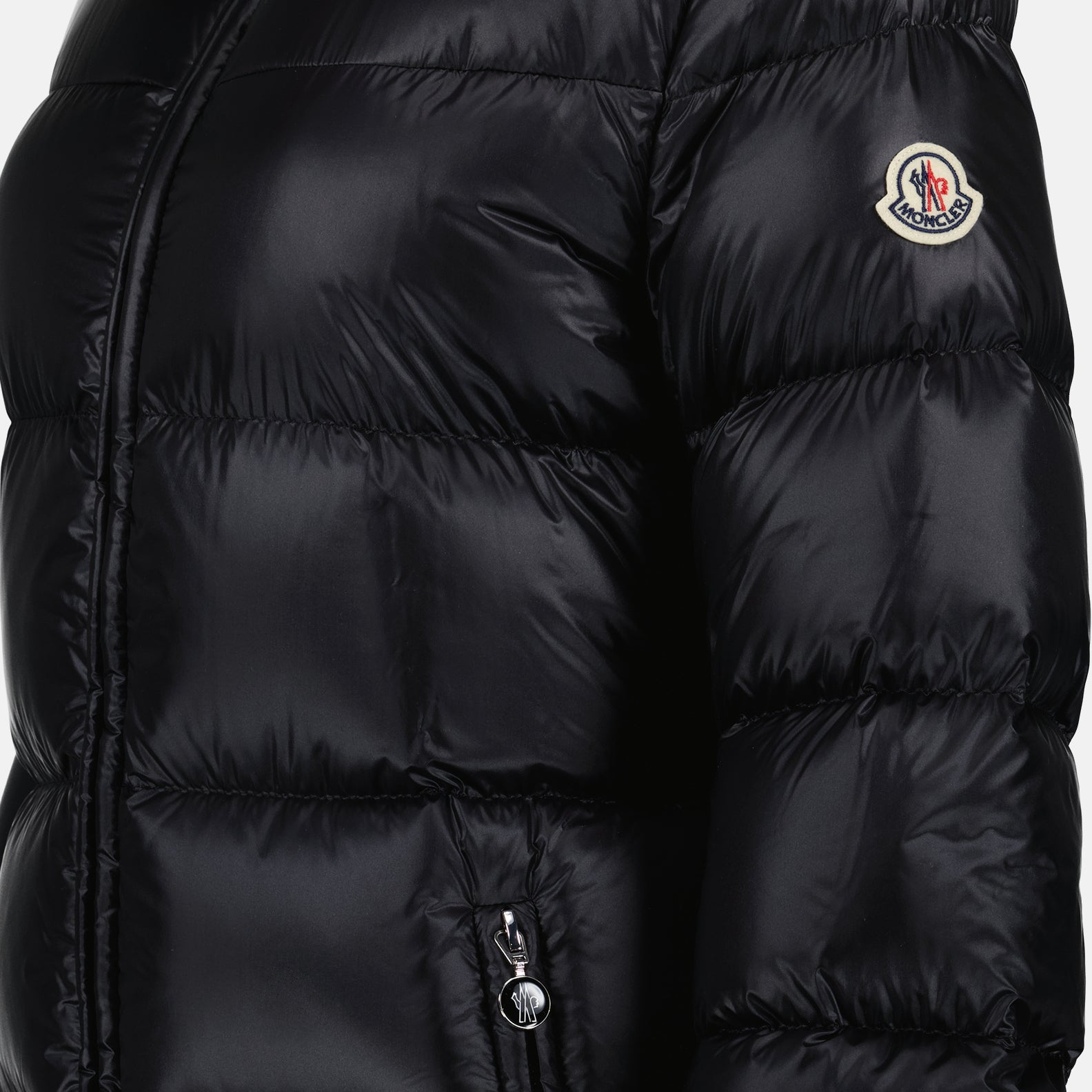 Manteaux Doudoune Douro Moncler Noir Femme