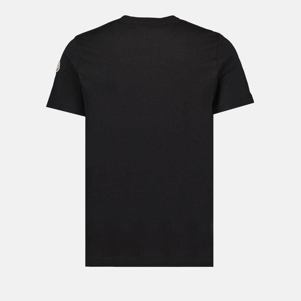Tシャツ MロゴTシャツ Moncler 黒 男
