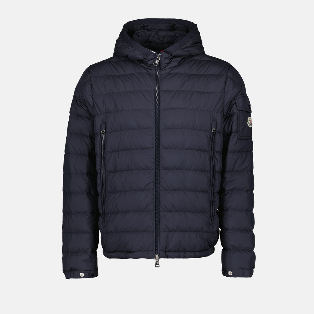 Manteaux Dououne Galion Moncler Bleu Homme
