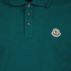 Polos Polo à logo Moncler Verde Homme