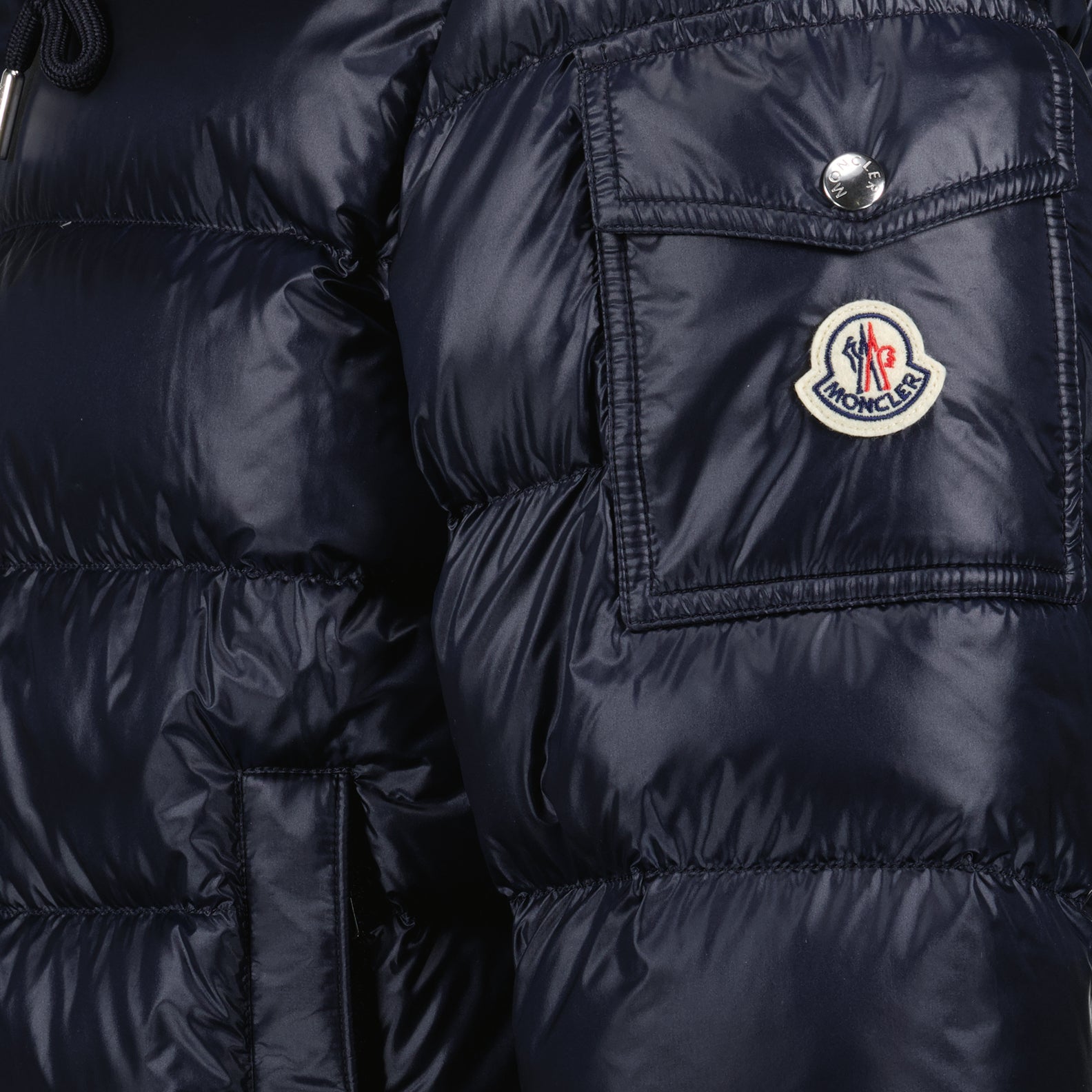 Manteaux Doudoune Pavin Moncler Bleu Homme