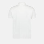 Polo shirts Logo polo shirt Moncler White Man