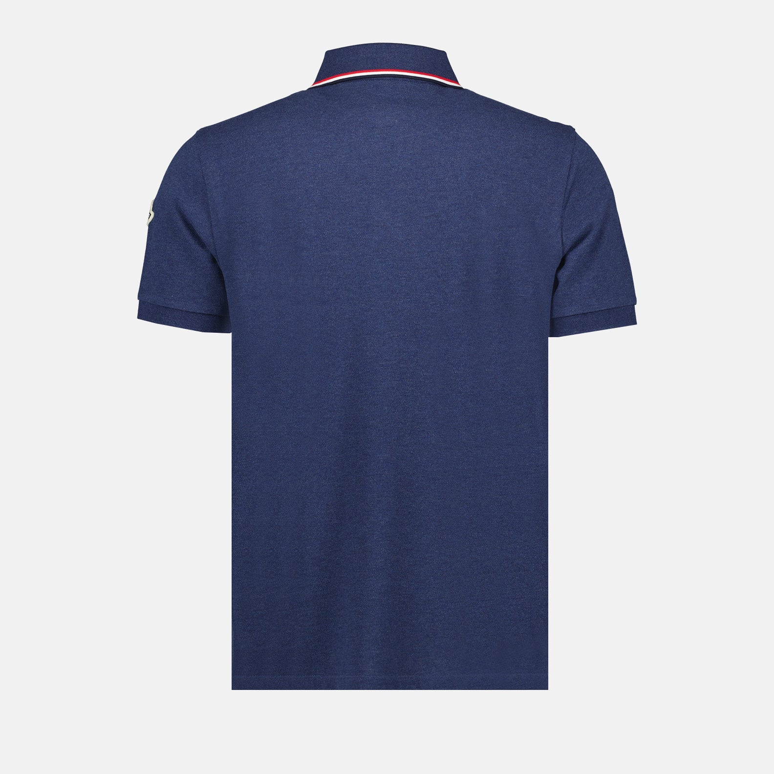 Polos Polo à logo et liseré Moncler Azul Homme