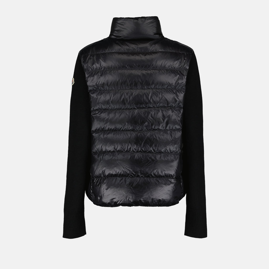 Jackets Bi-material jacket Moncler Black Femme