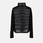 Jackets Bi-material jacket Moncler Black Femme