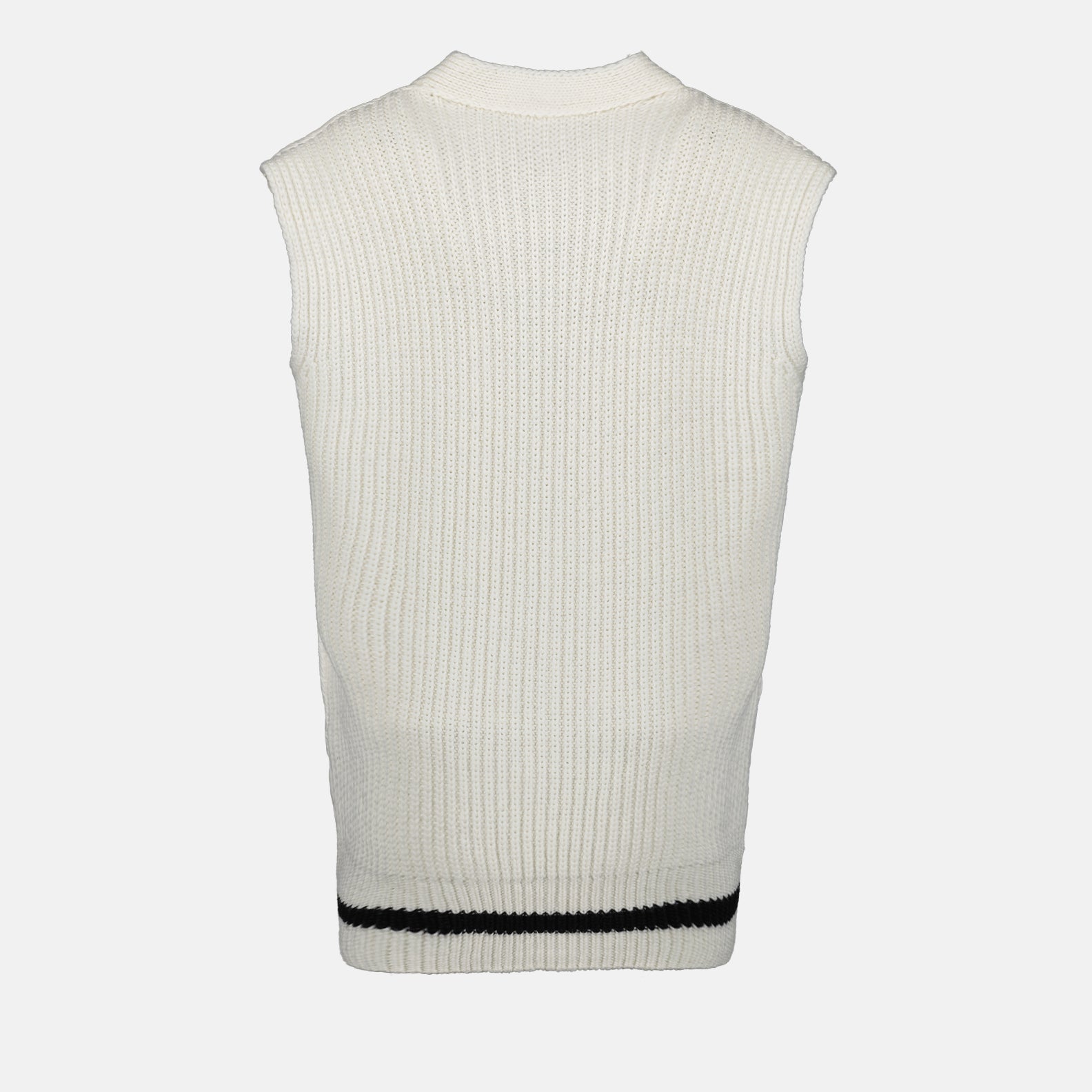 Maille Cardigan sans manches Moncler Blanc Femme
