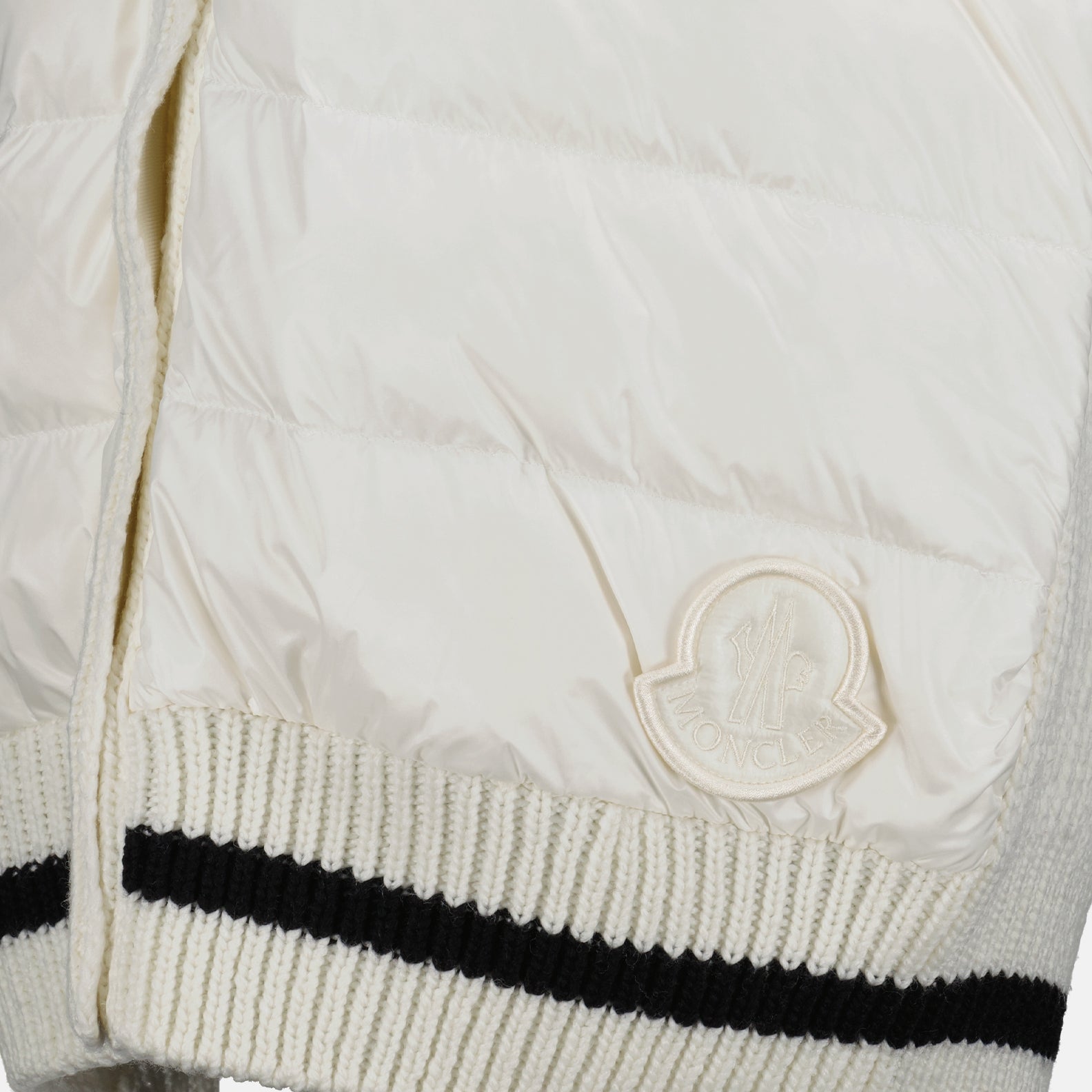 Maille Cardigan sans manches Moncler Blanc Femme