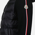 Vestes Veste bi-matière Moncler Noir Homme