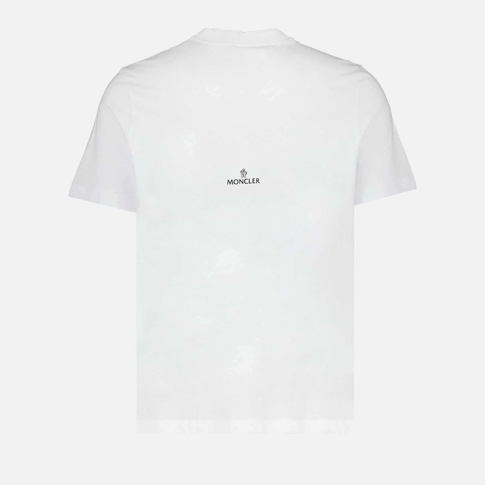 T-shirts T-shirt à logo Moncler Blanc Homme