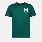 T-Shirts T-shirt logo M Moncler Grün Homme