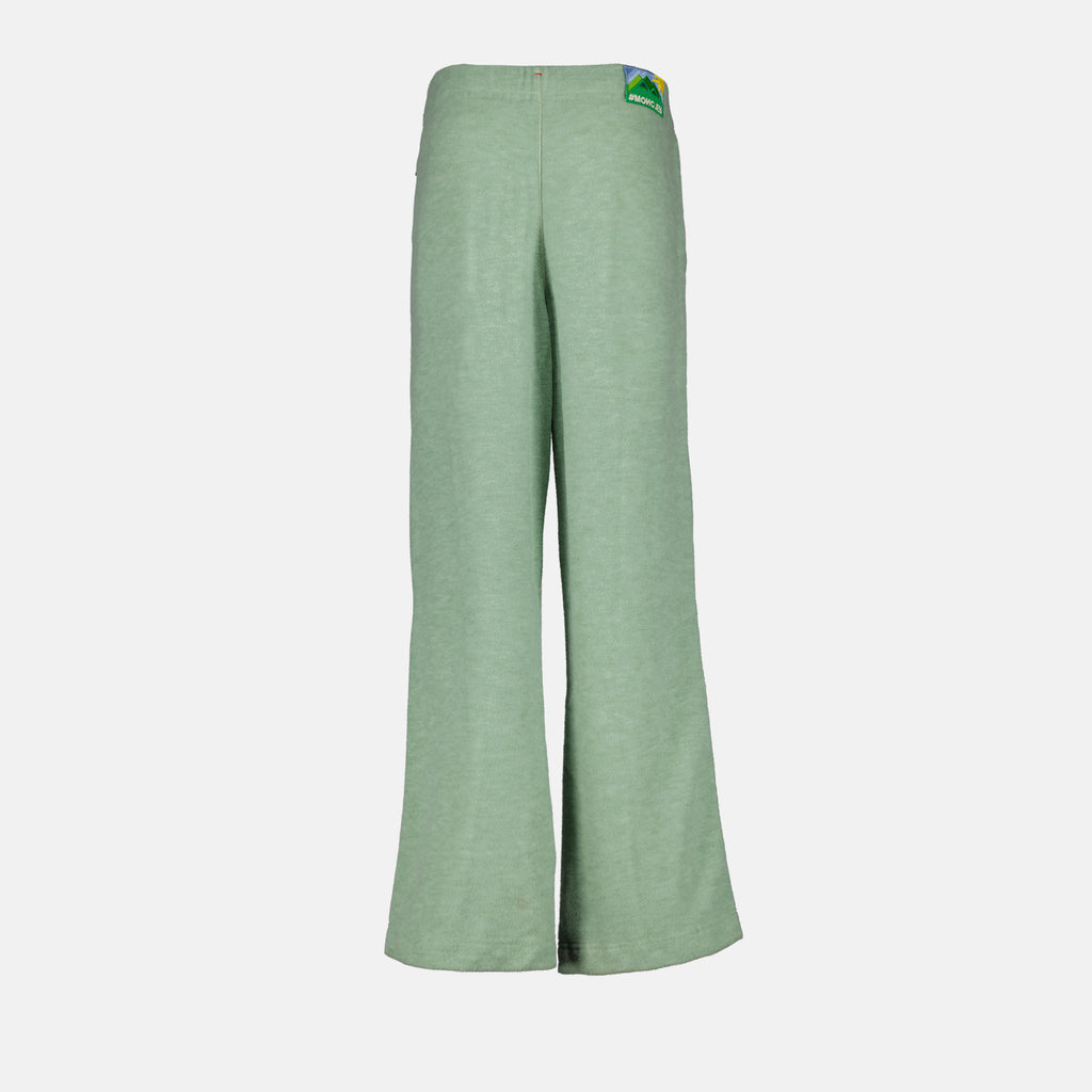 Pantalones Pantalon jogging en velours Moncler Grenoble Verde Femme