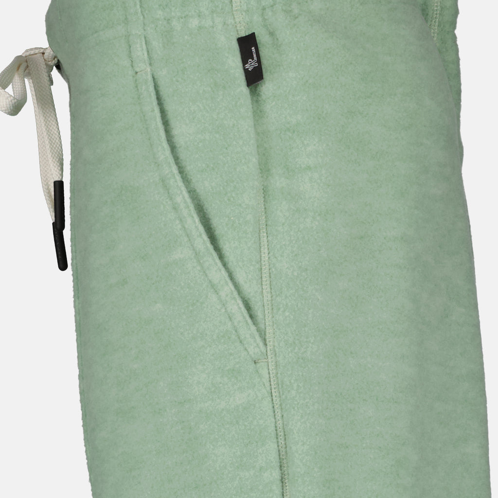 Pantalones Pantalon jogging en velours Moncler Grenoble Verde Femme