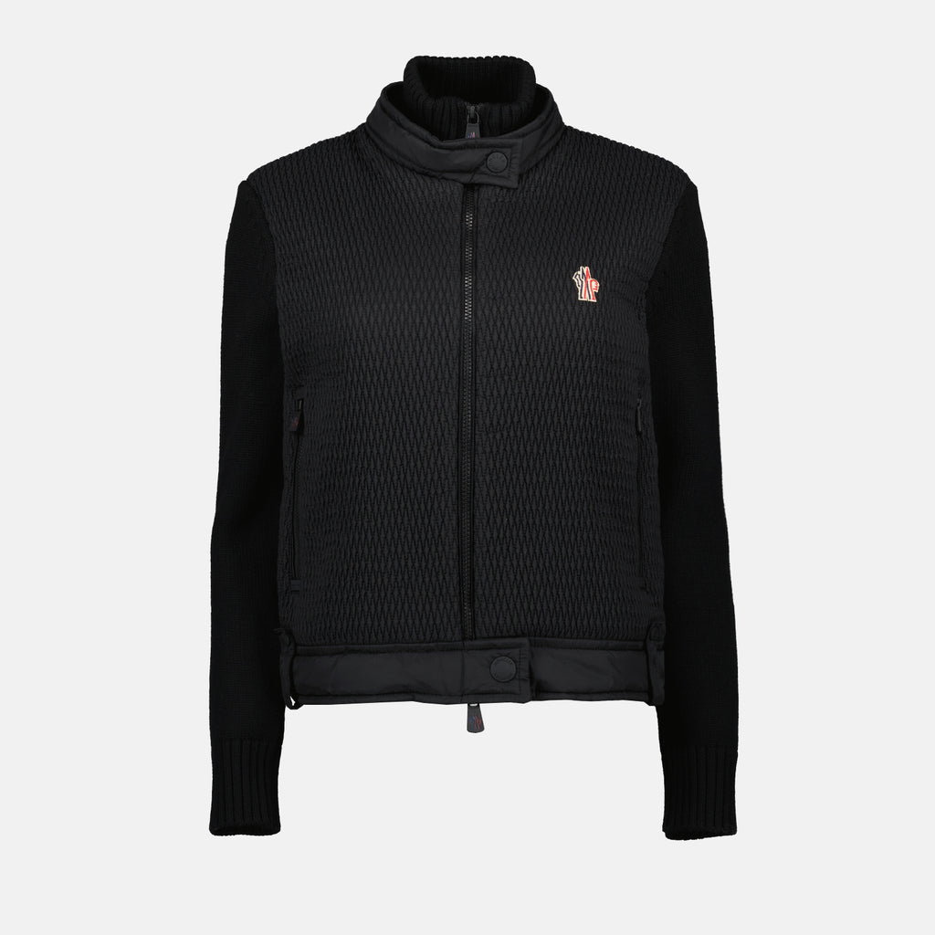 Jacken Veste bi-matière Moncler Grenoble Schwarz Femme