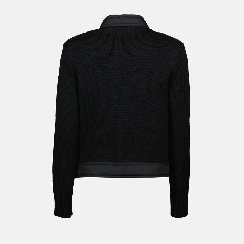 Jacken Veste bi-matière Moncler Grenoble Schwarz Femme