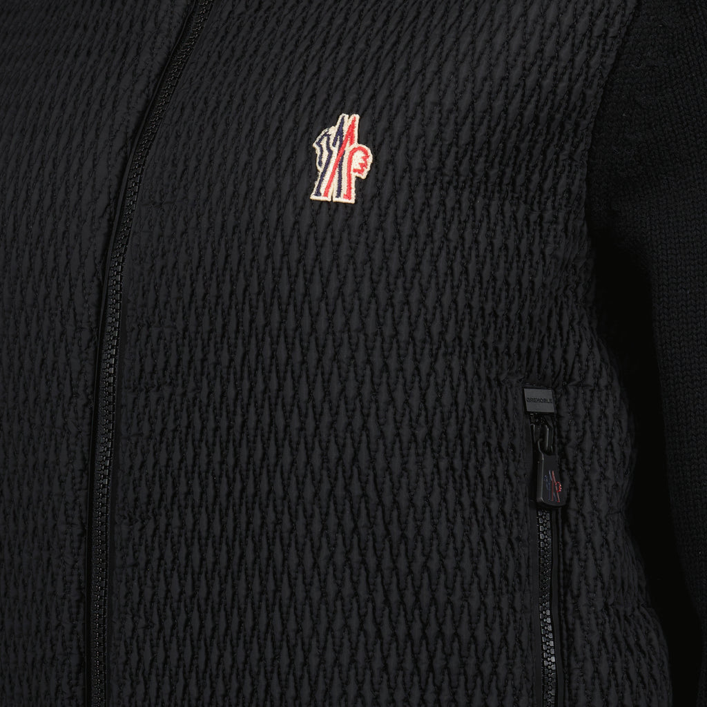 Jacken Veste bi-matière Moncler Grenoble Schwarz Femme
