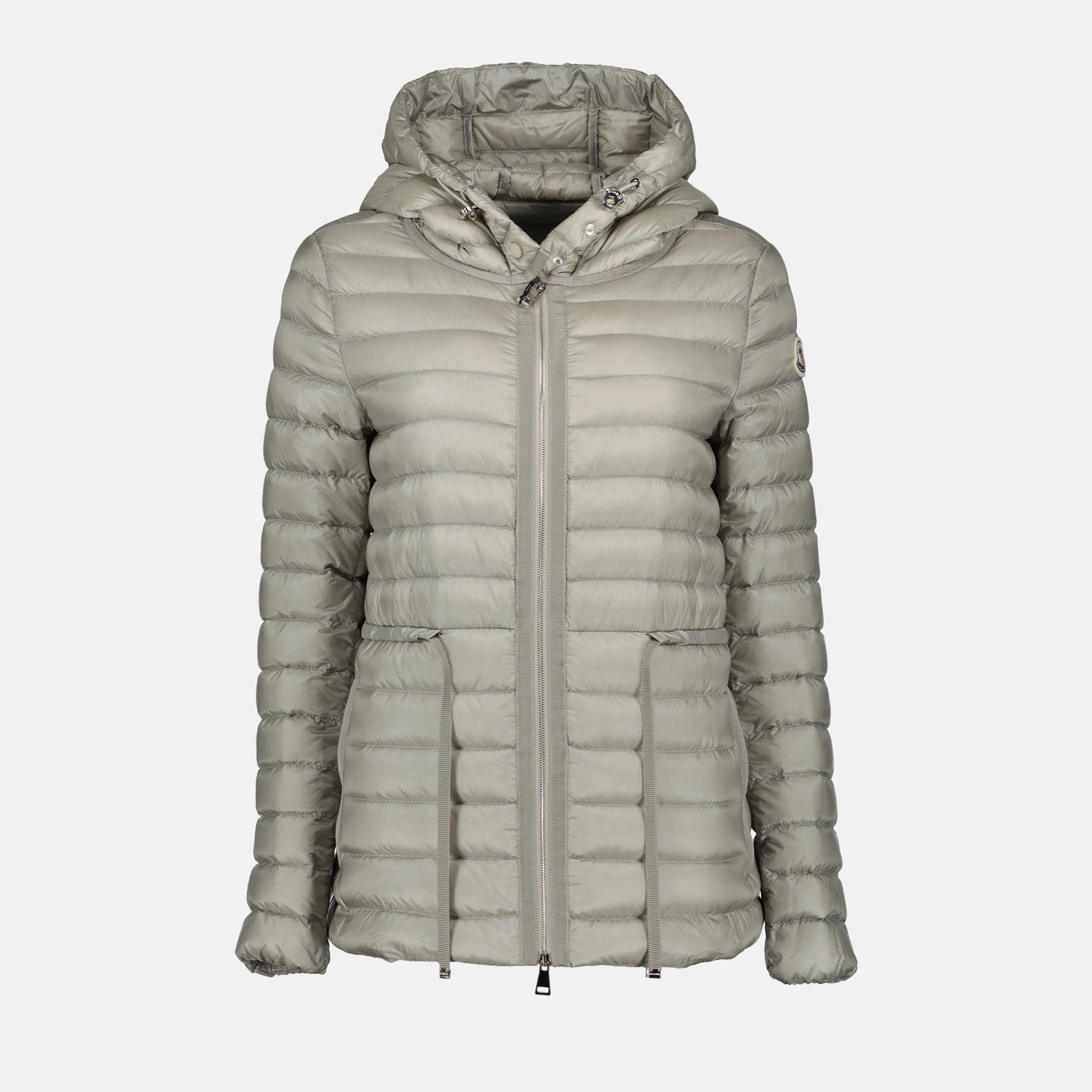 Manteaux Doudoune Raie Moncler Gris Femme