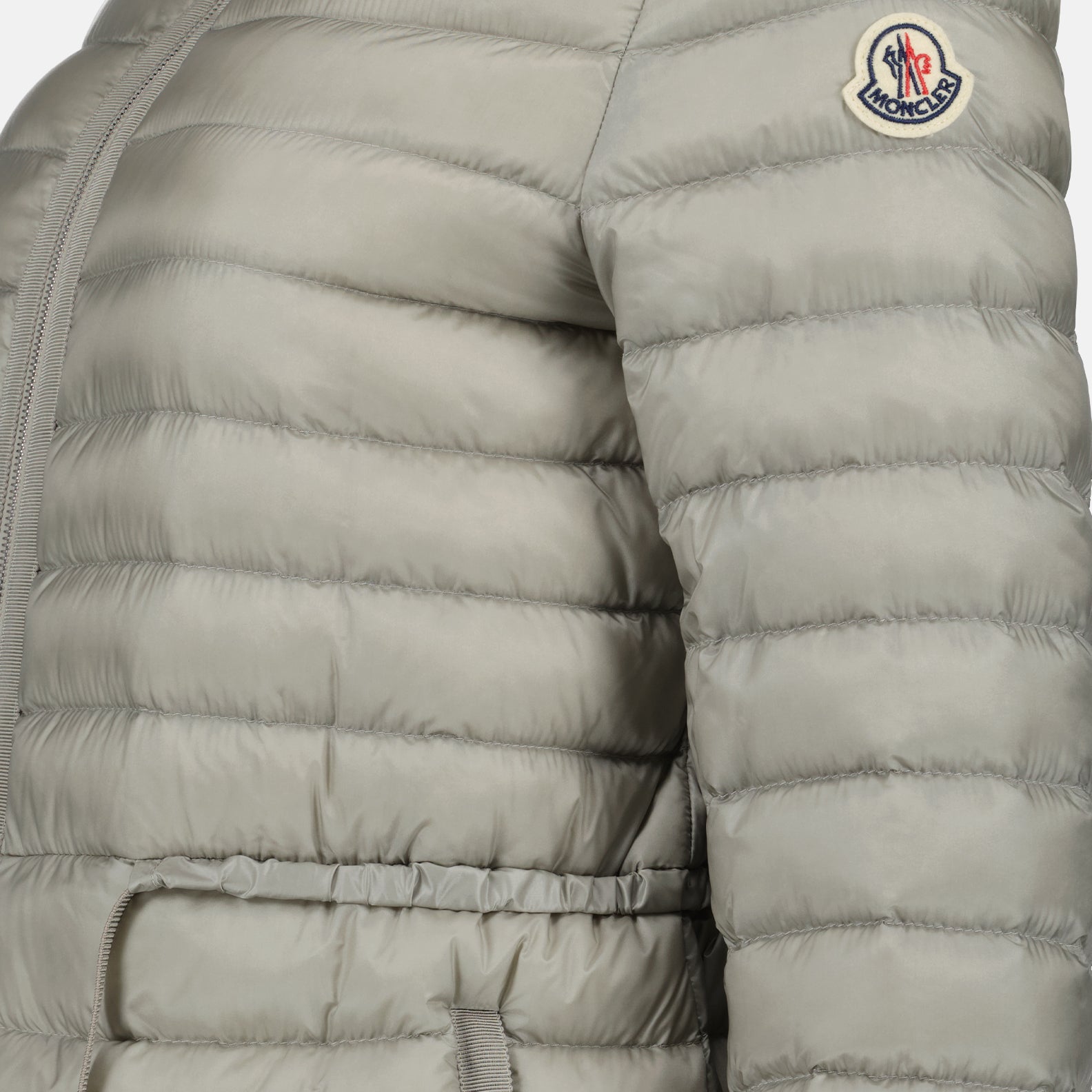 Manteaux Doudoune Raie Moncler Gris Femme