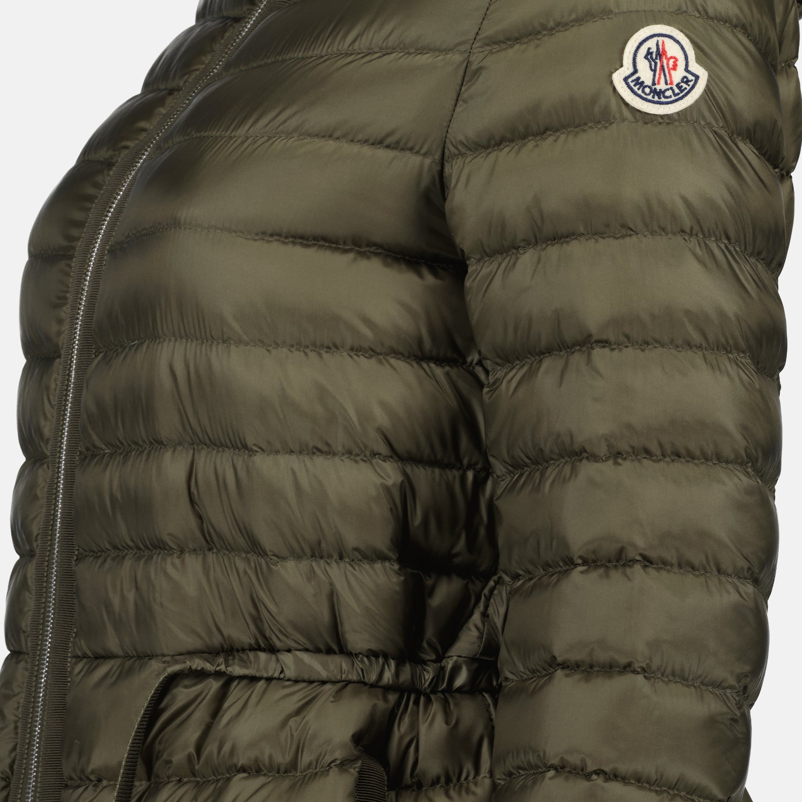 Manteaux Doudoune Raie Moncler Kaki Femme