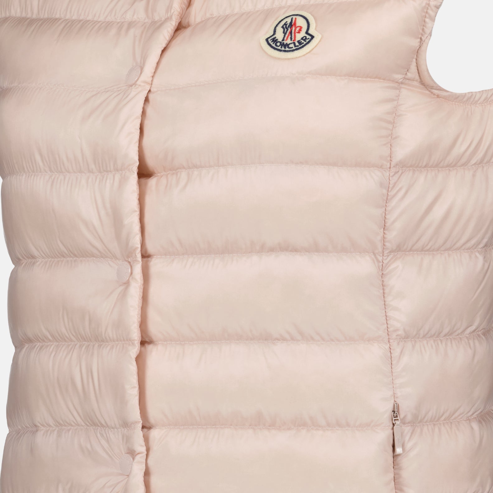 Vestes Veste Liane sans manches Moncler Rose Femme
