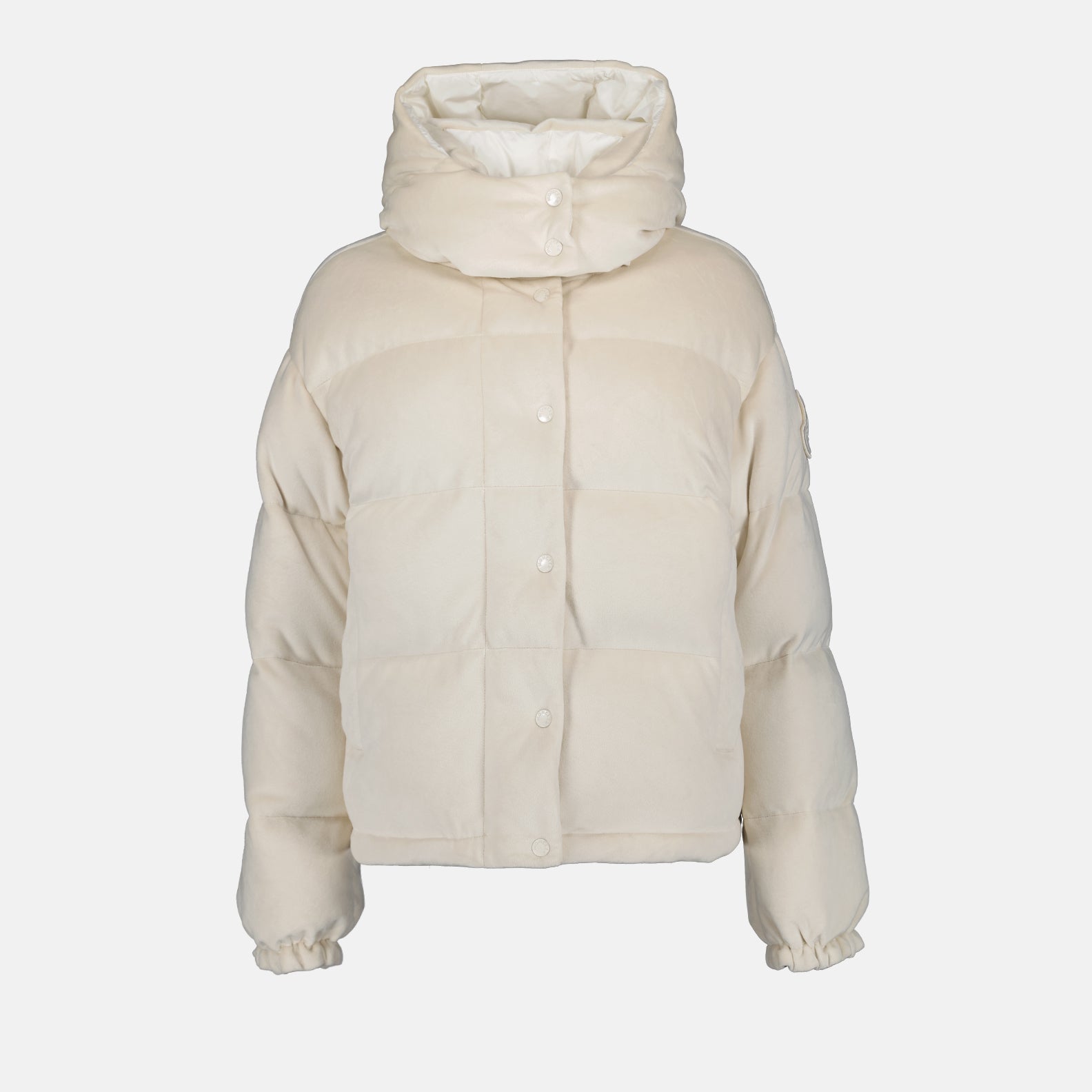 Manteaux Doudoune Daos Moncler Beige Femme