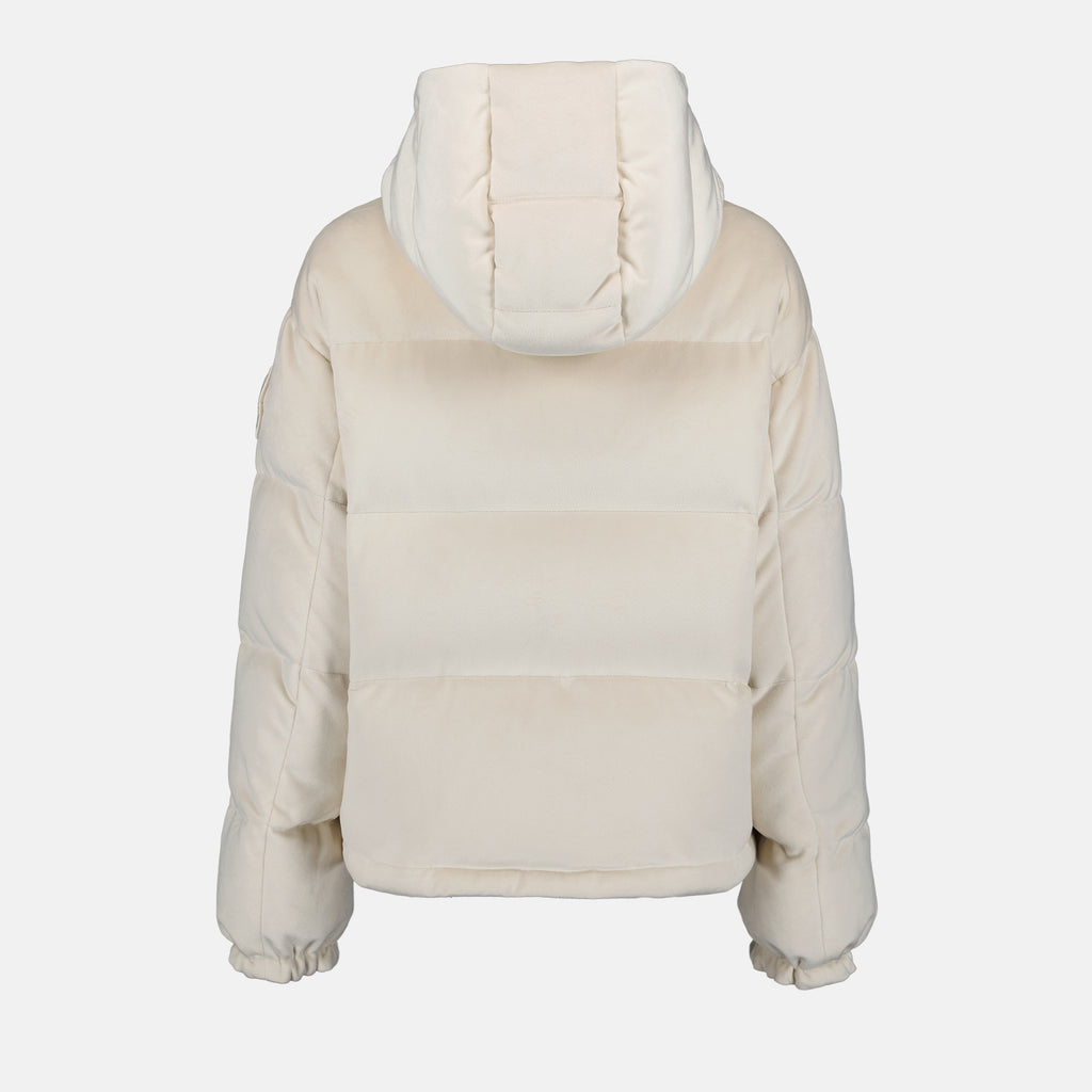 Manteaux Doudoune Daos Moncler Beige Femme