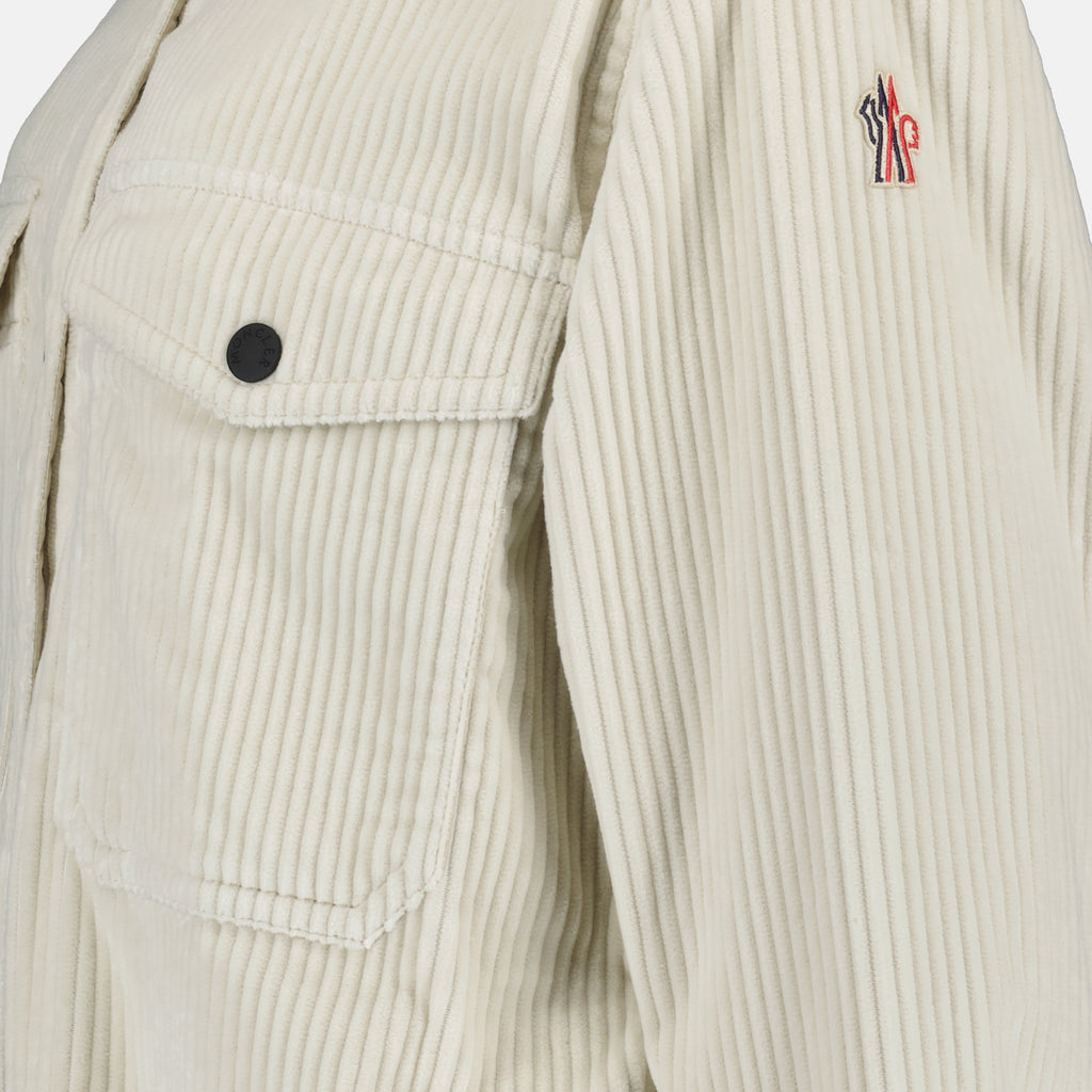 Manteaux Veste longue en duvet Vanay Moncler Grenoble Beige Femme