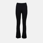 Pantalones Pantalones de Cotelé Moncler Negro Femme