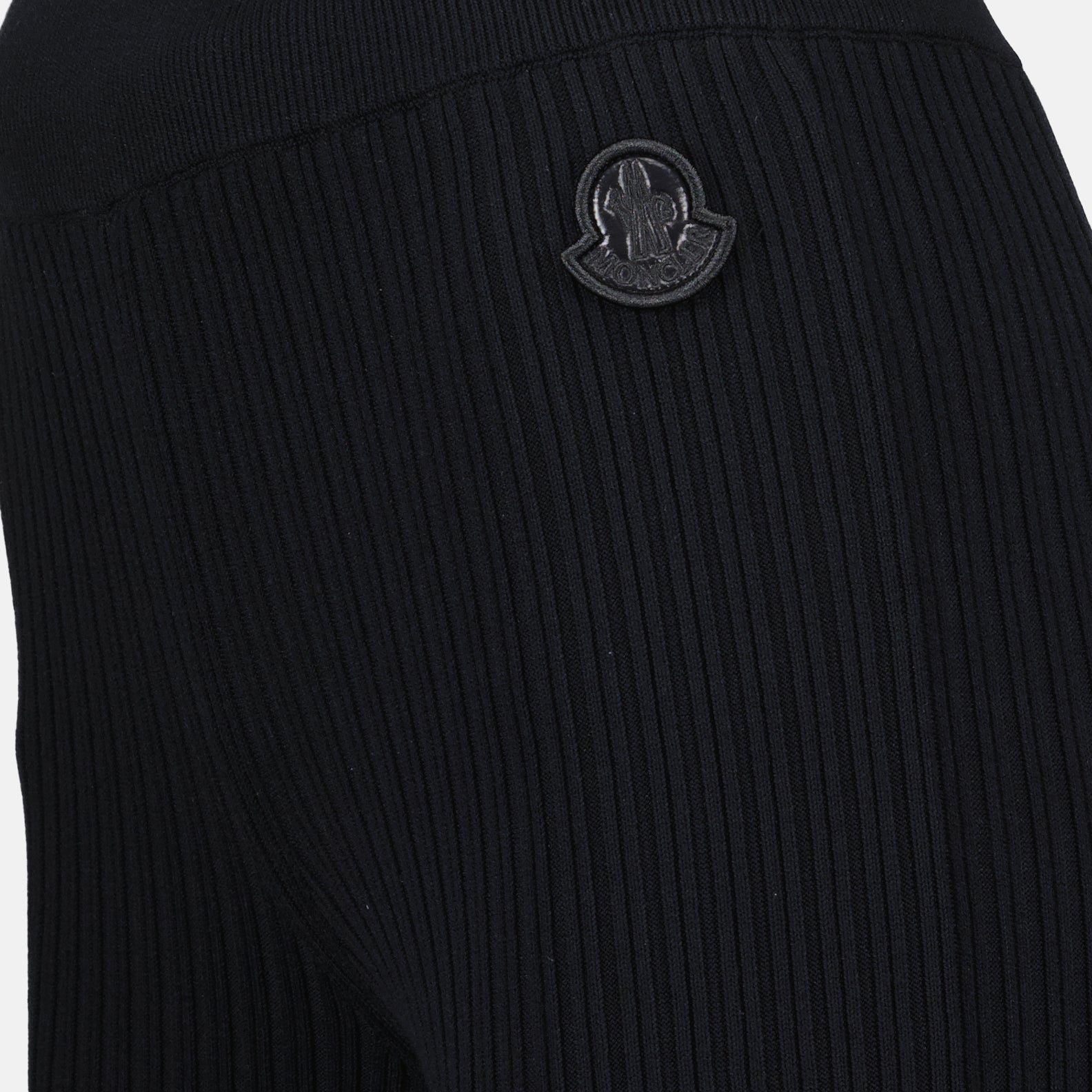 Pantalones Pantalones de Cotelé Moncler Negro Femme