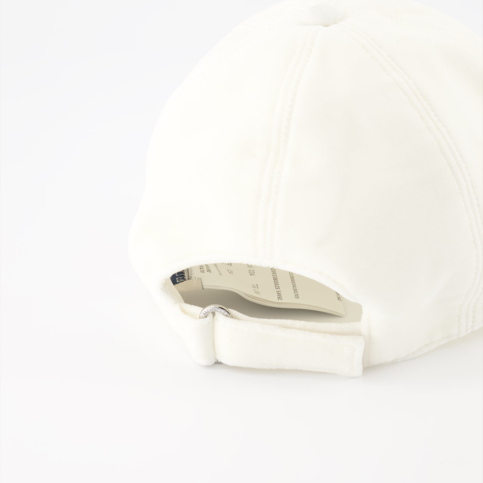 Chapeaux, casquettes et bonnets Casquette en velours Moncler Blanc Femme