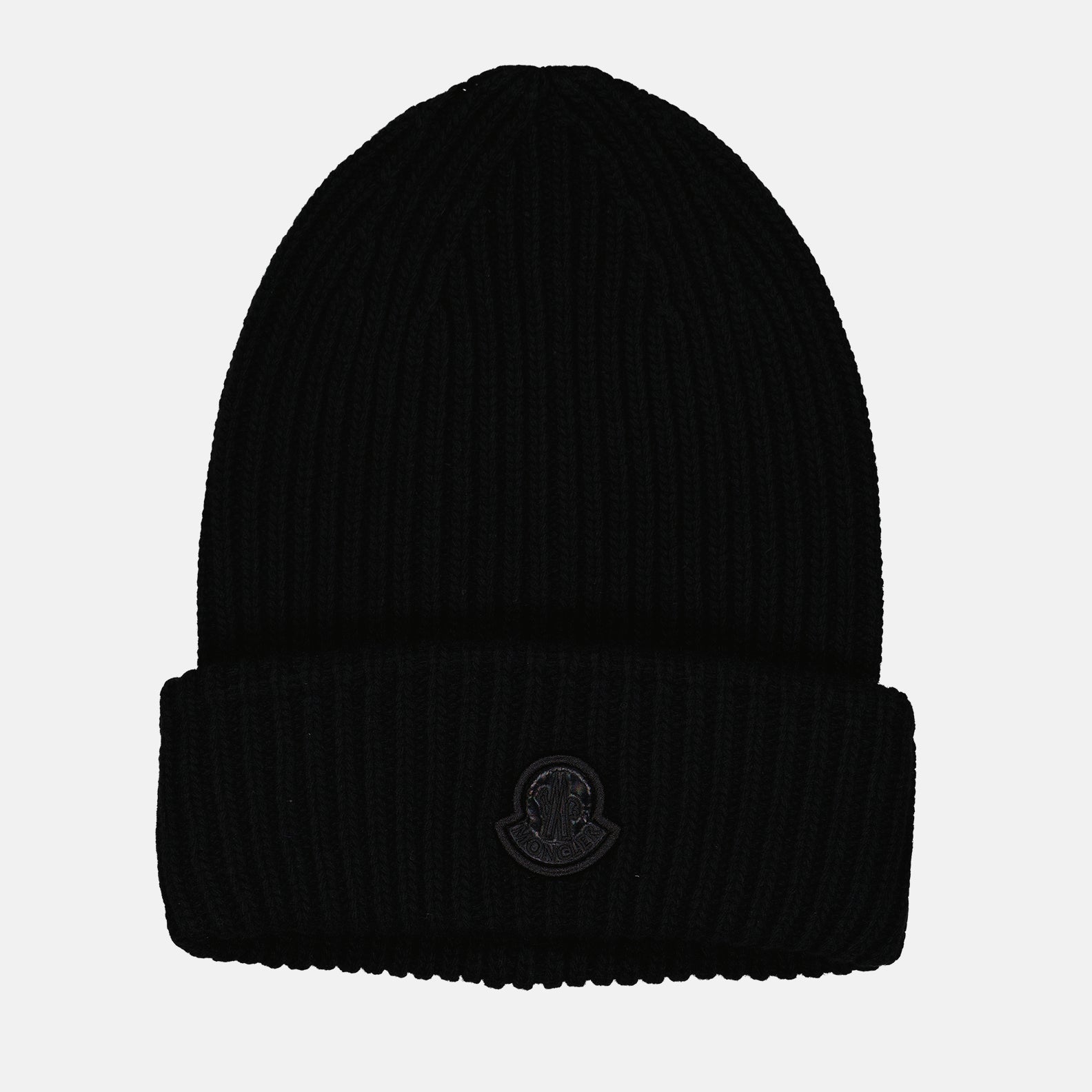 Hats, caps and beanies Logo beanie Moncler Black Women