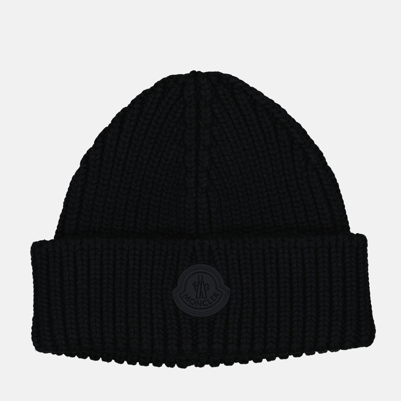 Hats, caps and beanies Logo beanie Moncler Black Man