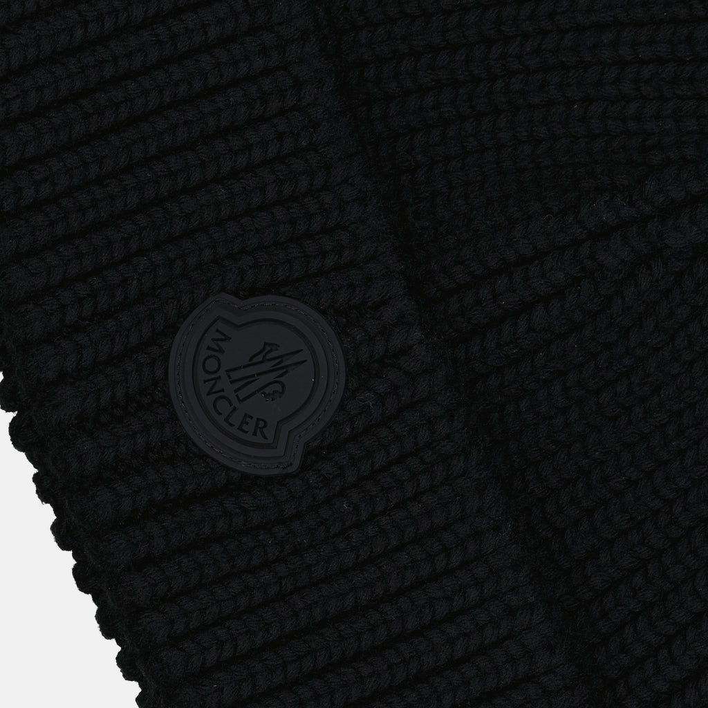 Hats, caps and beanies Logo beanie Moncler Black Man
